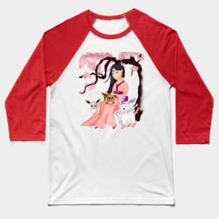 Princess and pet Baseball T-Shirt